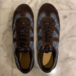 AUTHENTIC Men’s Louis Vuitton Denim Bwn Sneaker